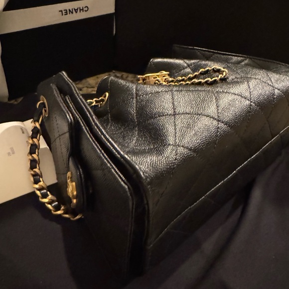 Brand new Chanel 25 Black Mini Bag Hard to find! - Picture 5 of 16